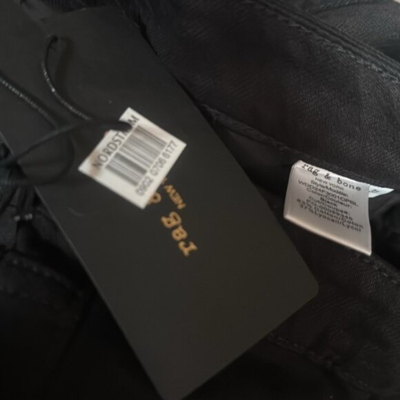 rag & bone Lori Mid Rise Wide Leg Pants - Picture 6 of 8